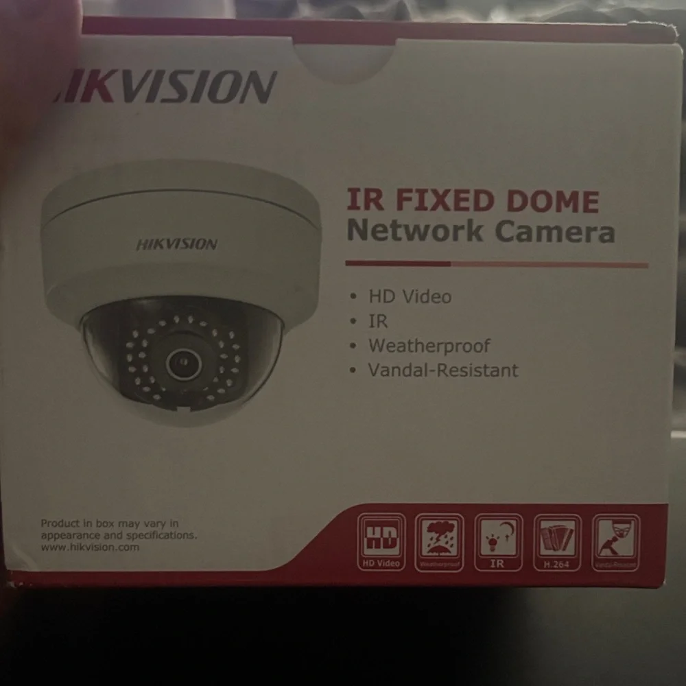 Hikvision Gray IR Dome Network Camera